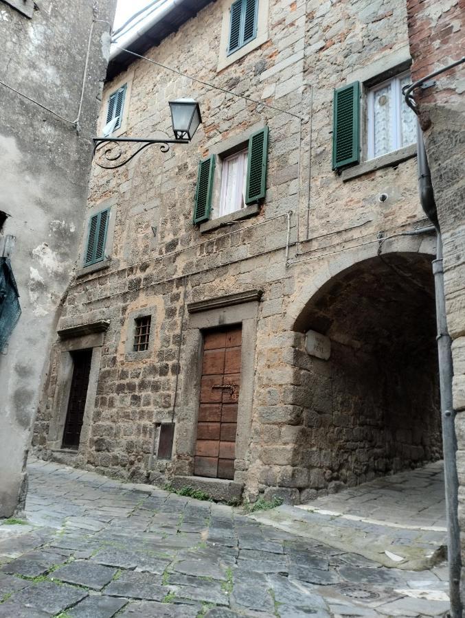 Casa Della Chiocciola Lejlighed Castel del Piano  Eksteriør billede